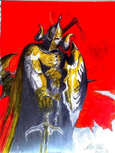 sketch of Death Dealer
