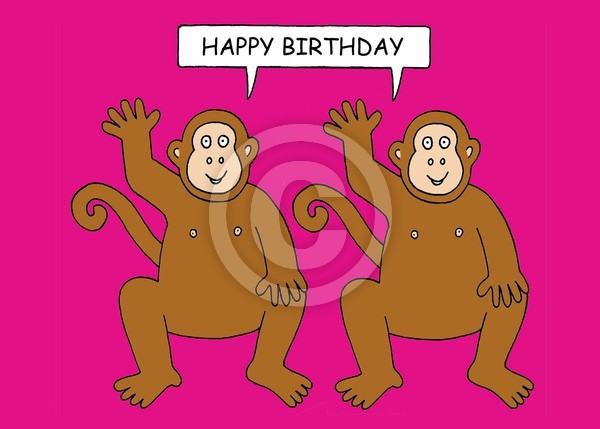 Two cheeky monkeys.