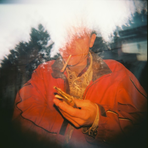 Holga man with cigarette