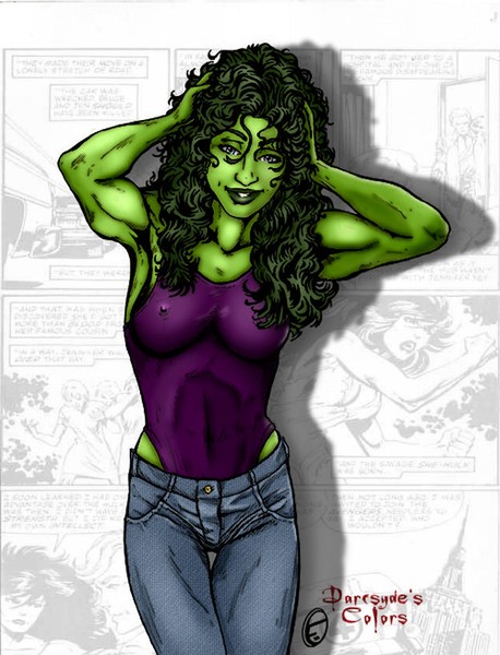 Fnard She Hulk Bed Head-cb-Darcsyde