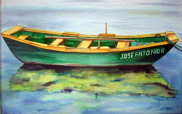 The little green boat