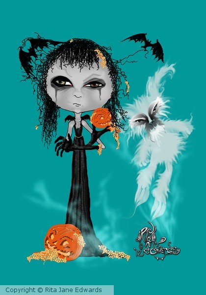 Copal~battypumpkin mess