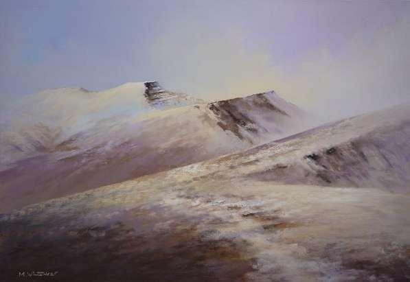 Snow On The Brecon Beacons