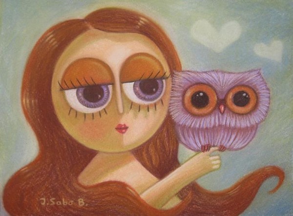 My little owl 5 (SOLD)