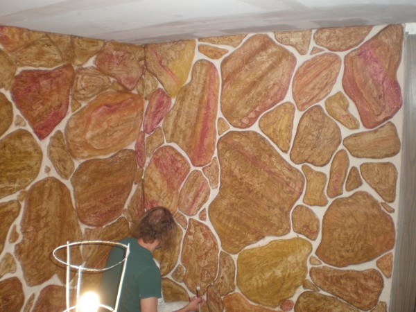 the wall