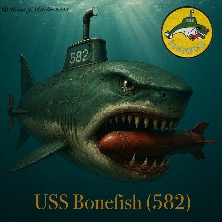 USS Bonefish SS-582 