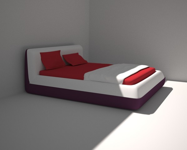 modellazione e test divano calligaris