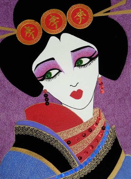 GEISHA PORTRAIT #2