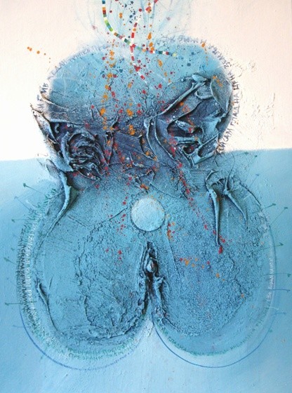BLUE MORNING  ( CANVAS )