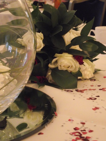 Centre piece and flowers