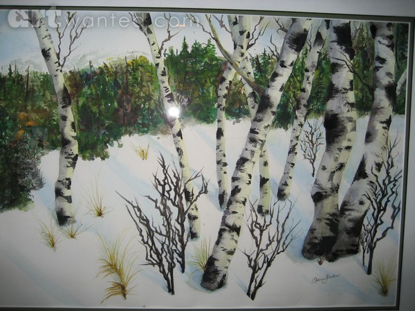 First Birch Trees