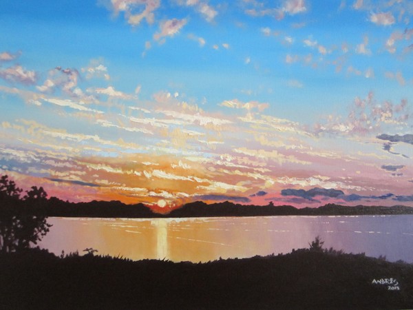 Beginning of a new day(Sold)