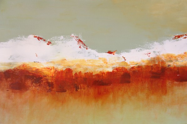 Mountains under snow (60x40)