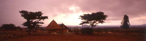 Village in Zimbabwe Africa
