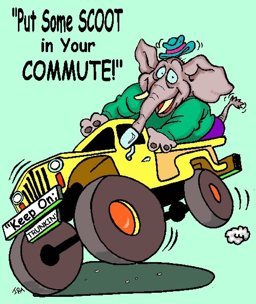 Put Scoot In Your Commute!