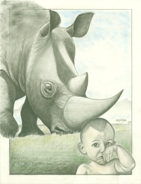 Rhinoceros-Baby