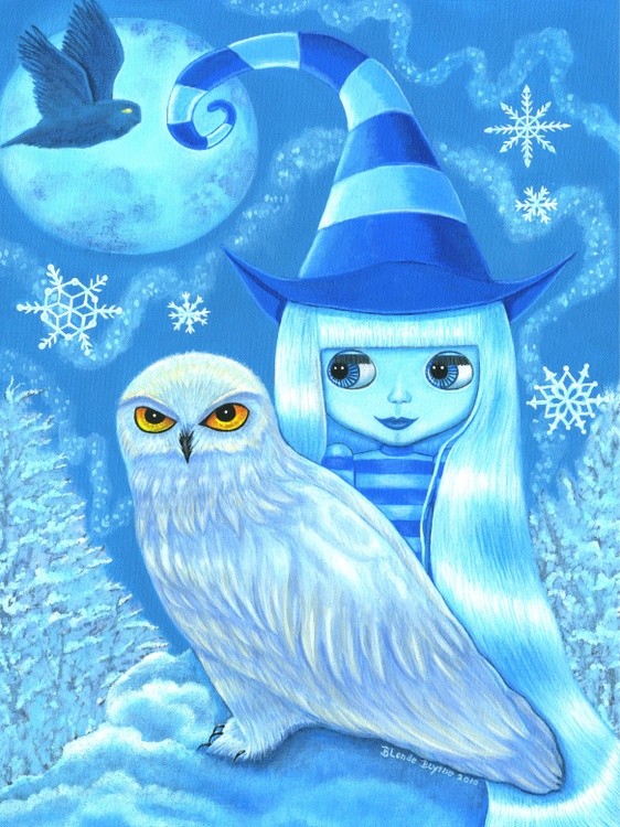 Snowy Owl Witch