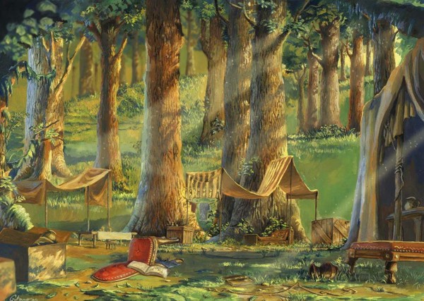 the camping