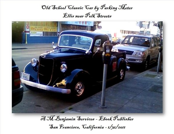 Classic Car by Parking Meter on Ellis St near Polk