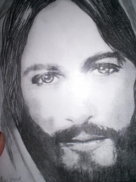 Pencil Portrait of Jesus