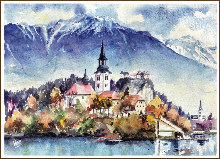 The end of the summer in Bled