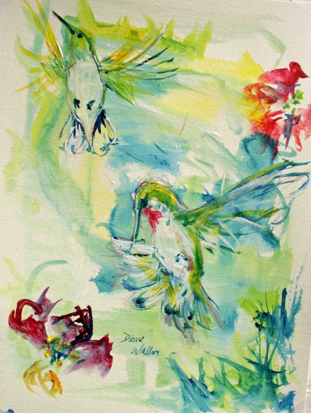 Two Hummingbirds