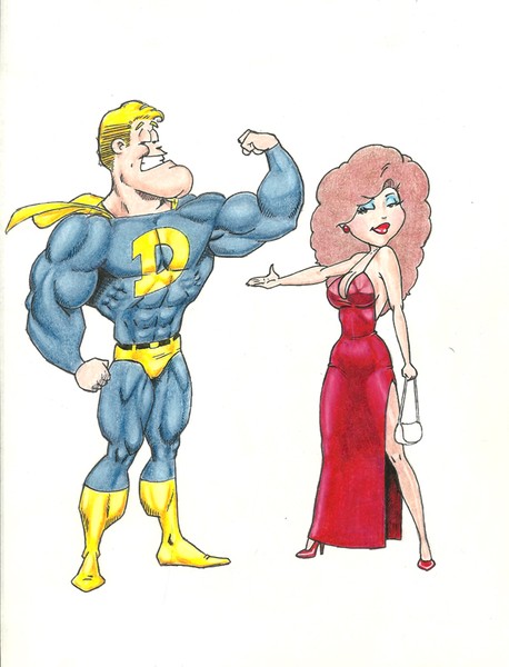 Super Dude and Darlene