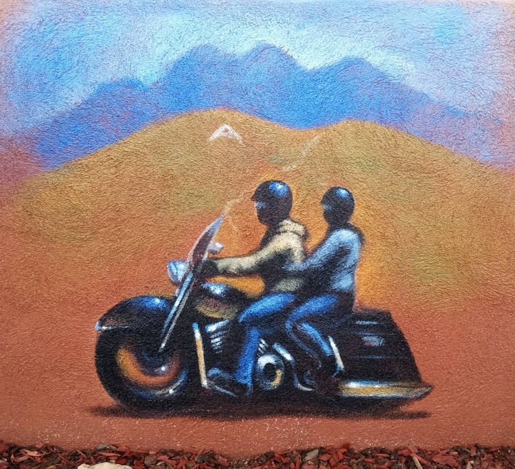 Mural- Desert Tracks