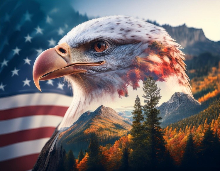 Firefly Create double exposure image