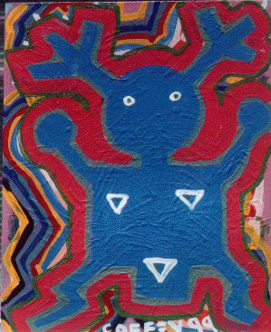 Blue Antelope Man
