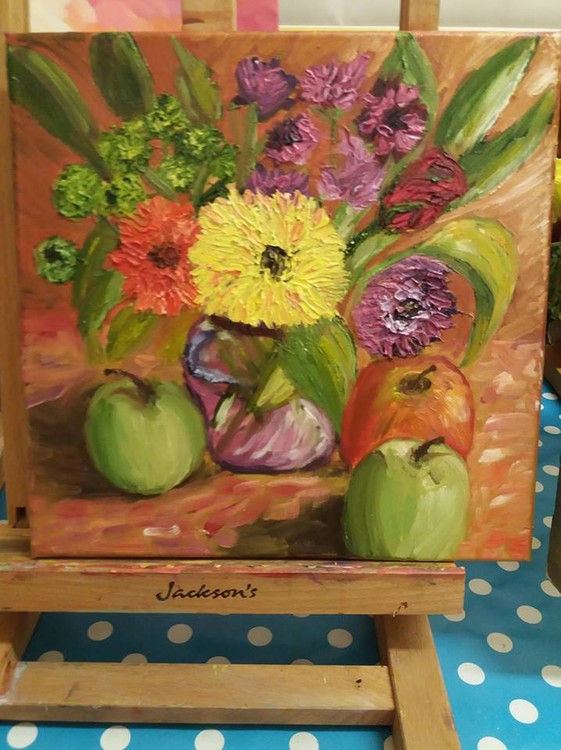 Flowers and Apples