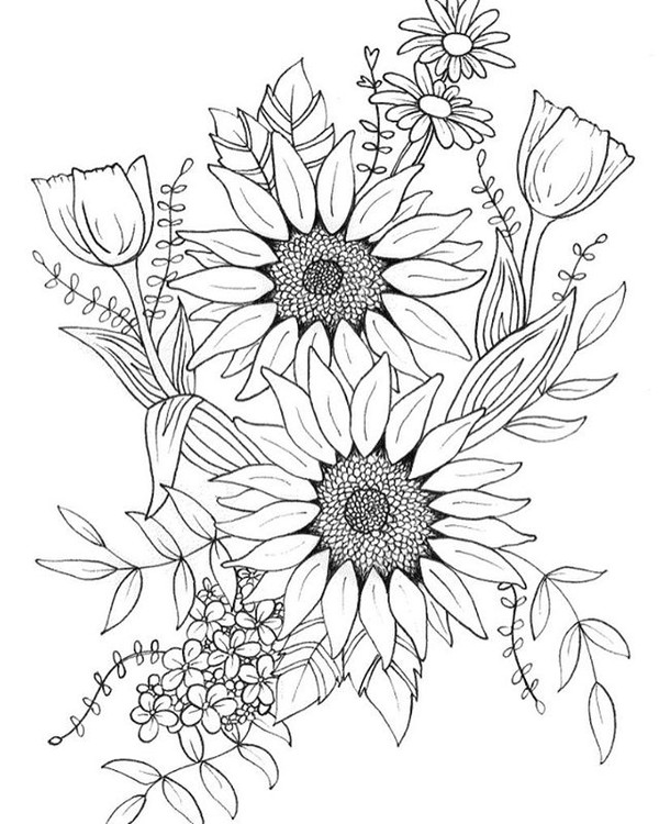 Flower tattoo