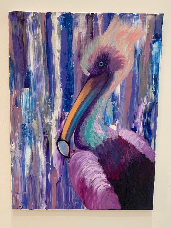 Pelican Paradise Purple Scheme