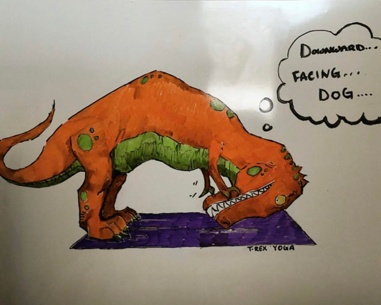 Yoga Dino
