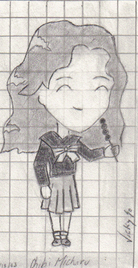 Chibi Bobblehead Michiru
