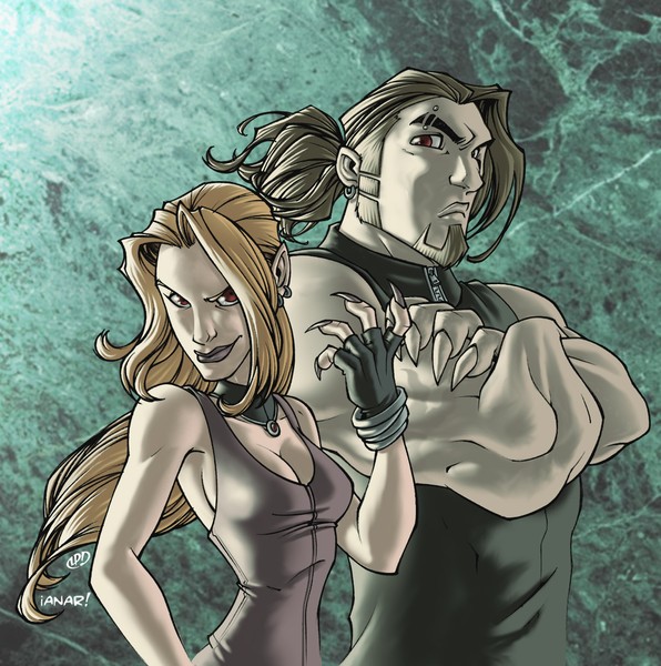 Fooray's Vampires colored