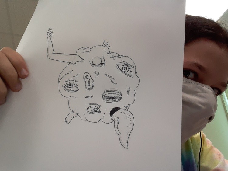 Amorphous flesh blob 