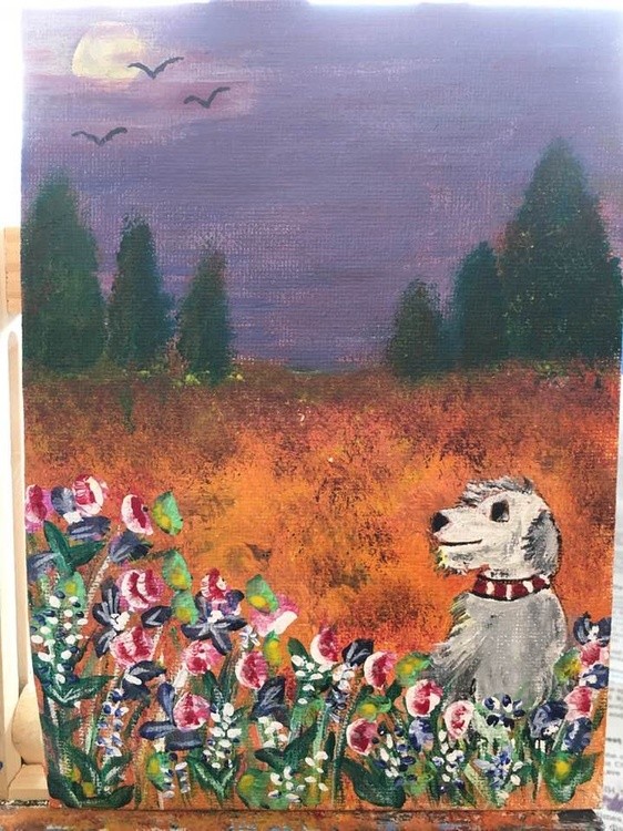 A new and improved painting from this morning