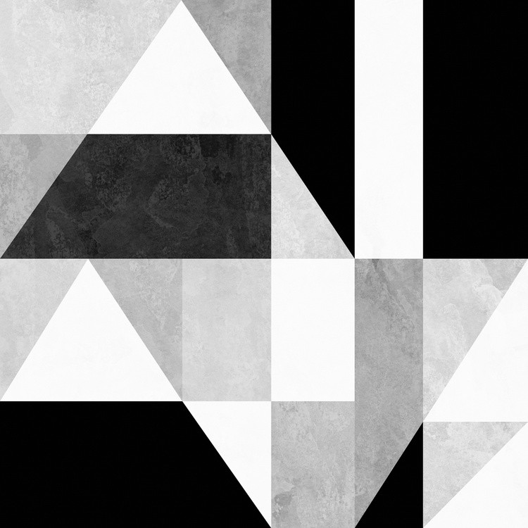 Geometric - Black and White