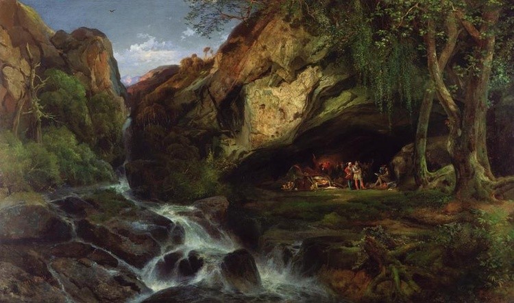 thomas moran salvator rosa