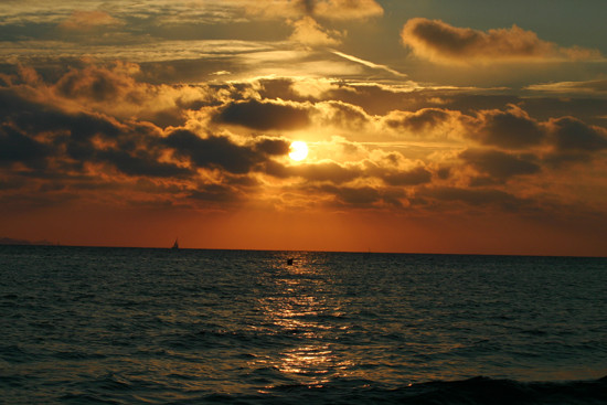 the sea