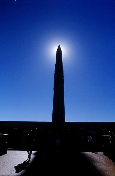 Obelisk In Silhouette