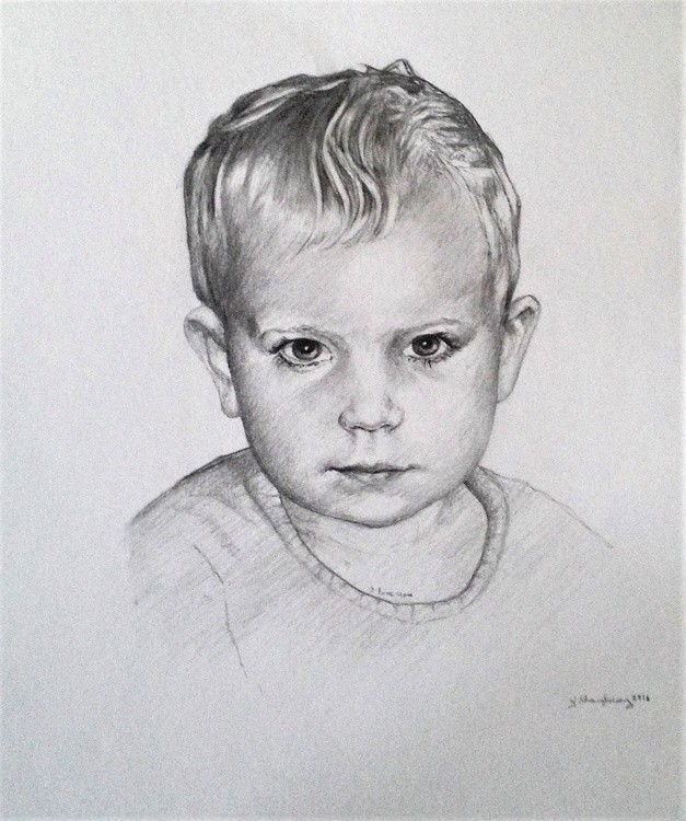 Sara as a small child.