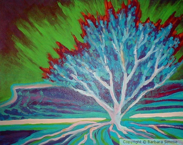 Flaming Tree