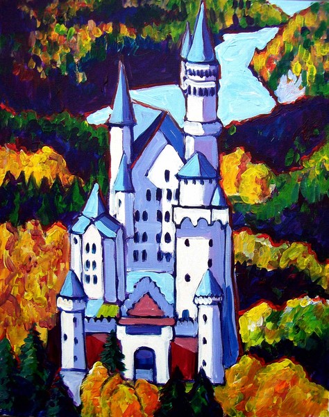 Mad Ludwig's Castle (Neuschwanstein) 2008