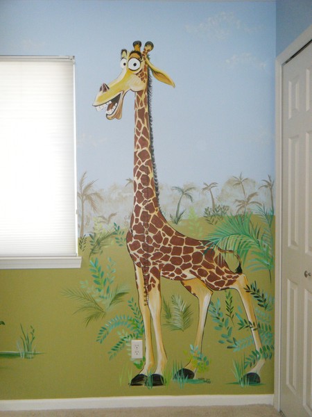 madagascar mural