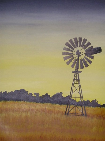 Windmill in Summer
