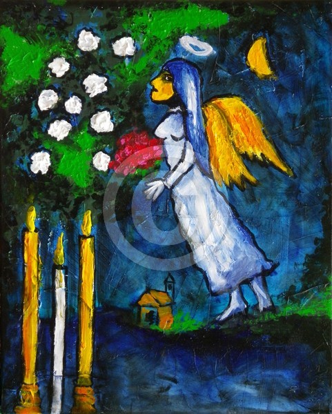 Marc Chagall Angel