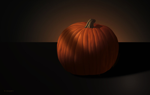 Pumpkin on Table 4