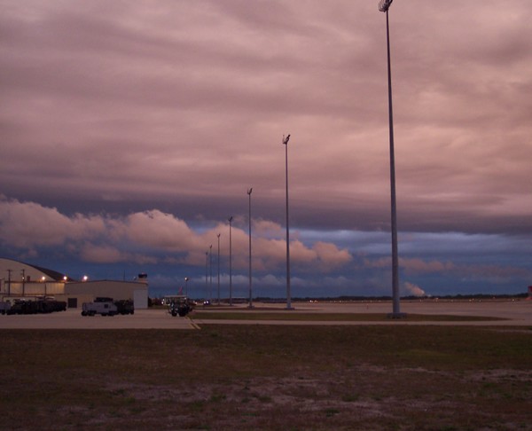 Storm moving in.
